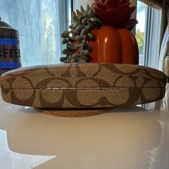 Coach Signature Tan Eyewear Monogram Case - Picture 7 of 11